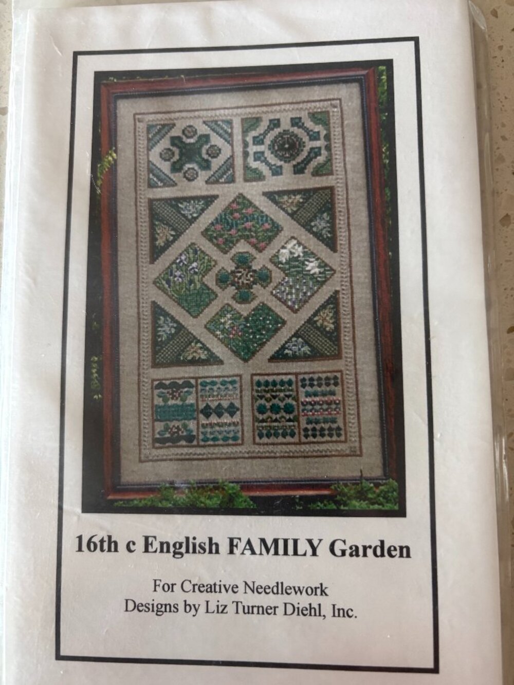 Needle work Design and instruction book